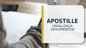 Apostille dla aktu założycielskiego spółki Ltd